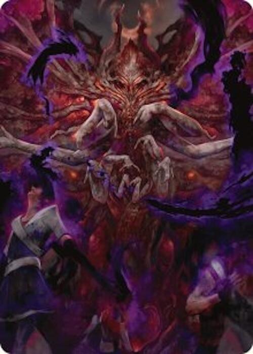 Damnation Art Card [Duskmourn: House of Horror Art Series] | Shuffle n Cut Hobbies & Games