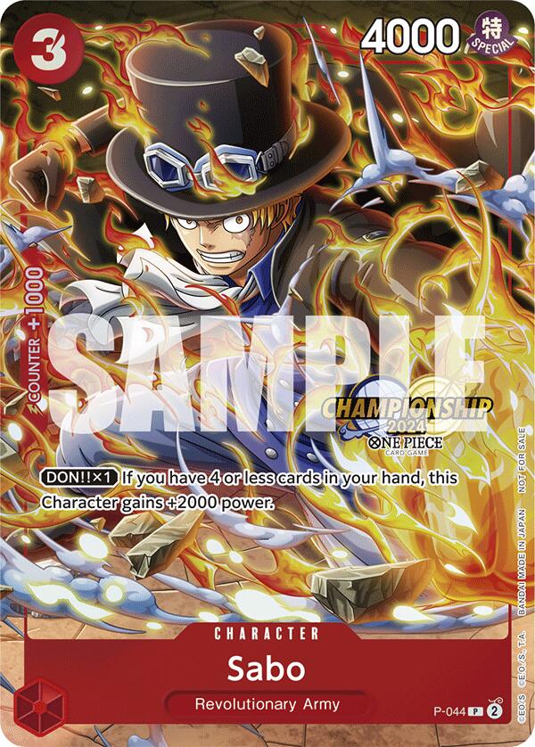 Sabo (CS 2024 Event Pack) [One Piece Promotion Cards] | Shuffle n Cut Hobbies & Games