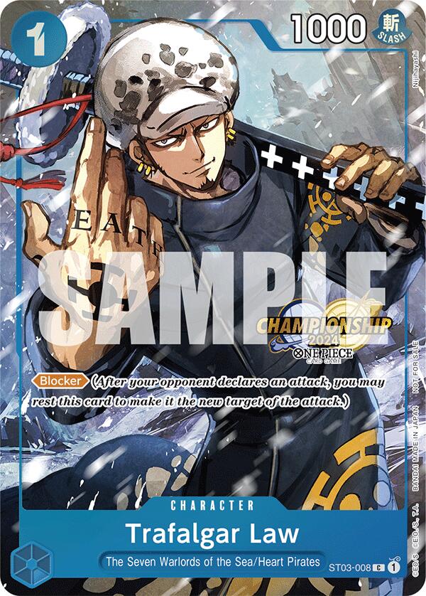 Trafalgar Law (ST03-008) (CS 2024 Event Pack) [One Piece Promotion Cards] | Shuffle n Cut Hobbies & Games