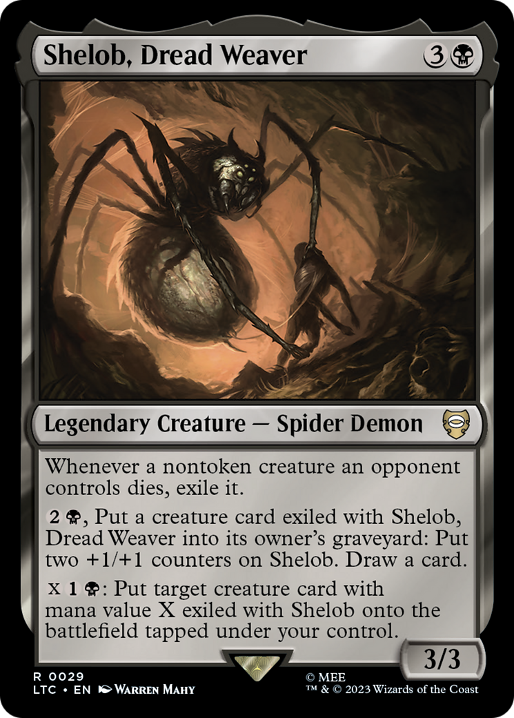 Shelob, Dread Weaver [The Lord of the Rings: Tales of Middle-Earth Commander] | Shuffle n Cut Hobbies & Games