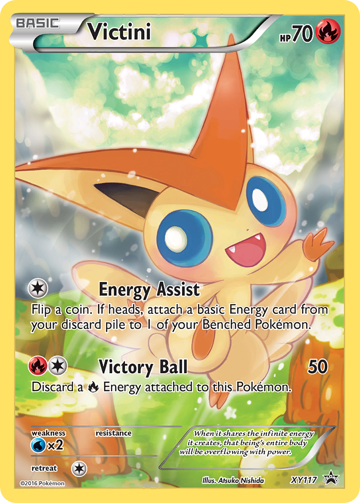 Victini (XY117) [XY: Black Star Promos] | Shuffle n Cut Hobbies & Games