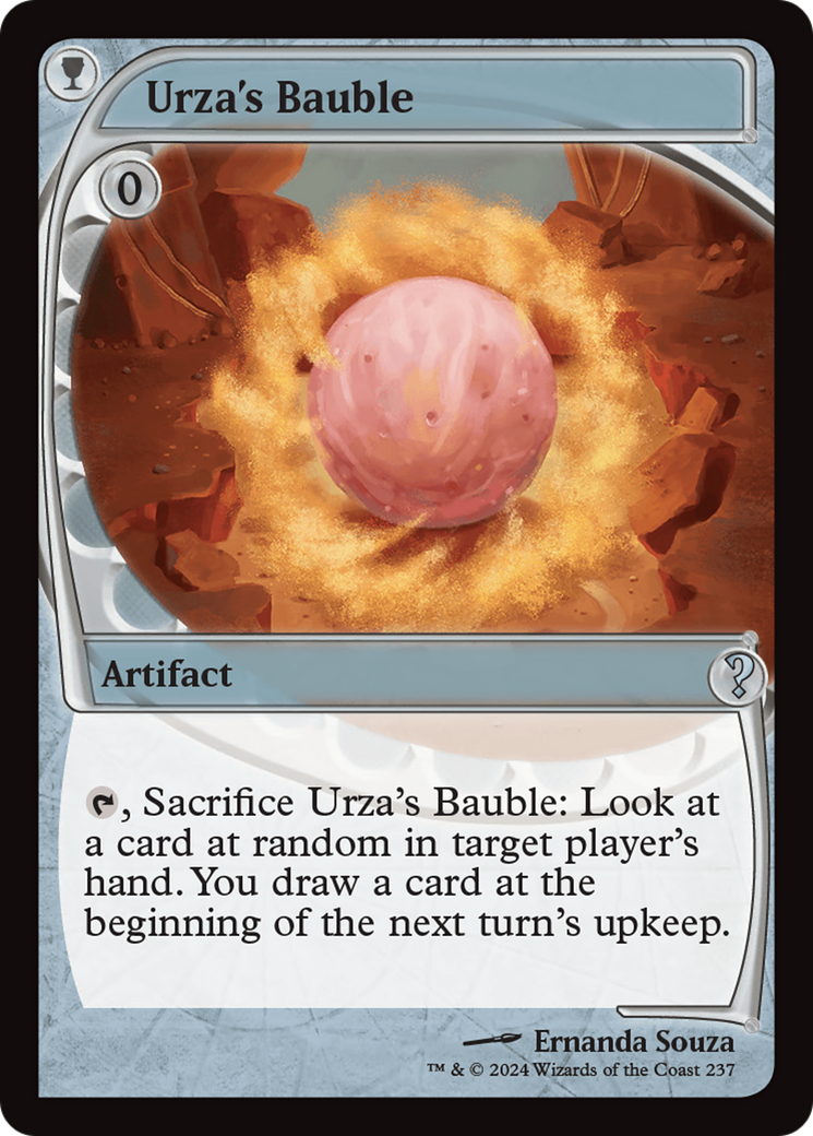 Urza's Bauble (Future Sight) [Mystery Booster 2] | Shuffle n Cut Hobbies & Games