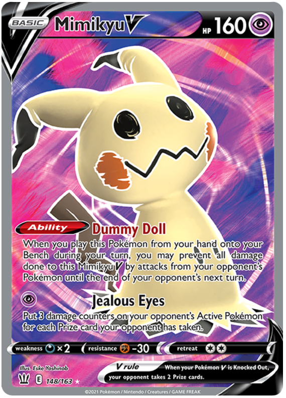 Mimikyu V (148/163) [Sword & Shield: Battle Styles] | Shuffle n Cut Hobbies & Games