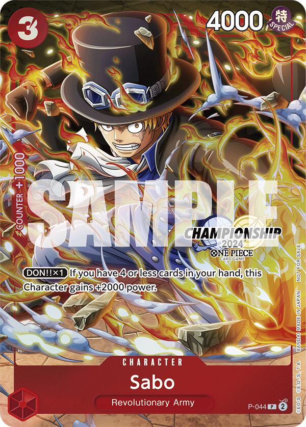 Sabo (CS 2024 Event Pack Finalist) [One Piece Promotion Cards] | Shuffle n Cut Hobbies & Games