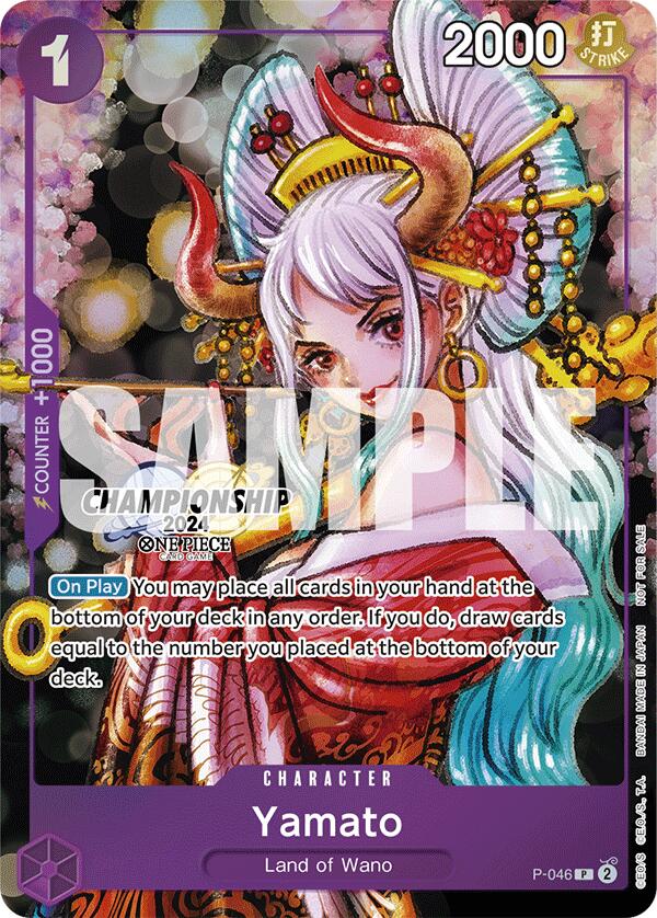 Yamato (CS 2024 Event Pack Finalist) [One Piece Promotion Cards] | Shuffle n Cut Hobbies & Games