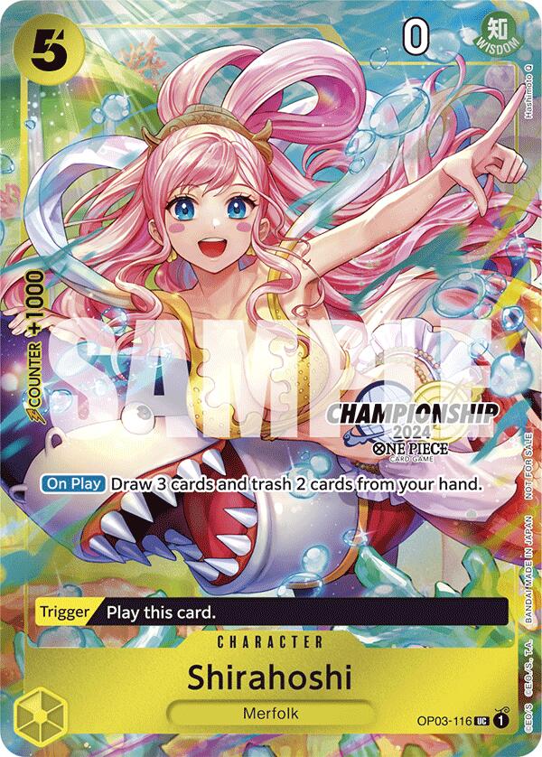 Shirahoshi (CS 2024 Celebration Pack) [One Piece Promotion Cards] | Shuffle n Cut Hobbies & Games