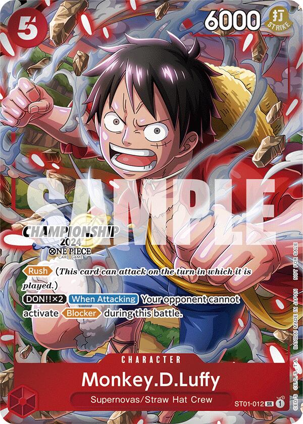 Monkey.D.Luffy (CS 2024 Celebration Pack) [One Piece Promotion Cards] | Shuffle n Cut Hobbies & Games