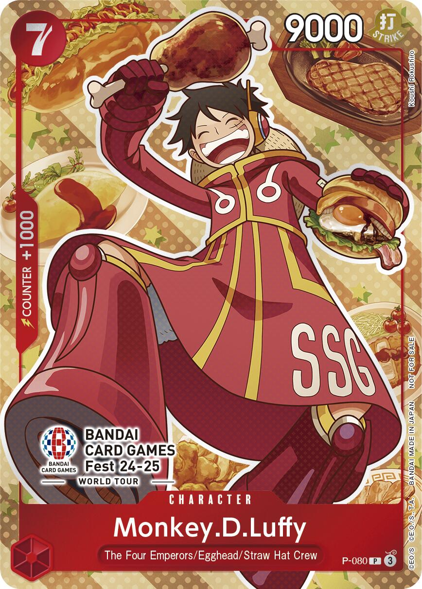 Monkey.D.Luffy (Bandai Card Games Fest 24-25) [One Piece Promotion Cards] | Shuffle n Cut Hobbies & Games