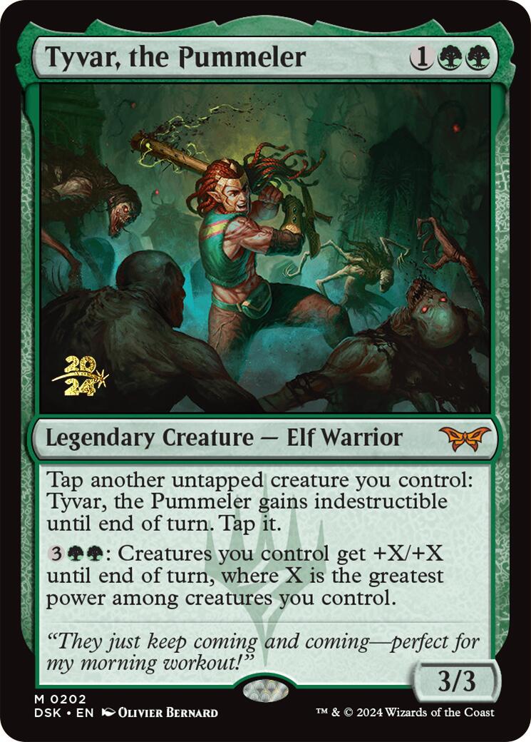 Tyvar, the Pummeler [Duskmourn: House of Horror Prerelease Promos] | Shuffle n Cut Hobbies & Games