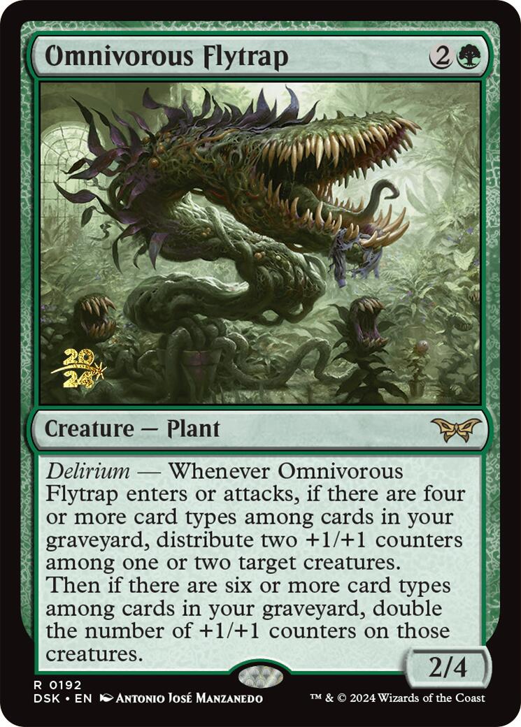 Omnivorous Flytrap [Duskmourn: House of Horror Prerelease Promos] | Shuffle n Cut Hobbies & Games