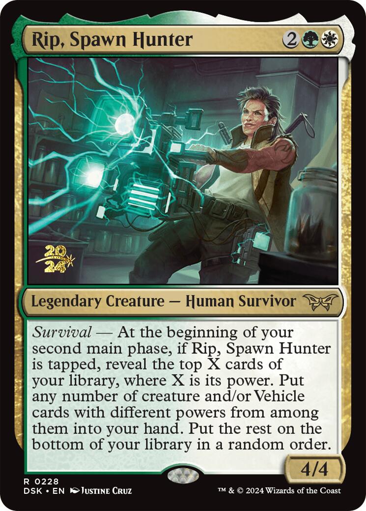 Rip, Spawn Hunter [Duskmourn: House of Horror Prerelease Promos] | Shuffle n Cut Hobbies & Games