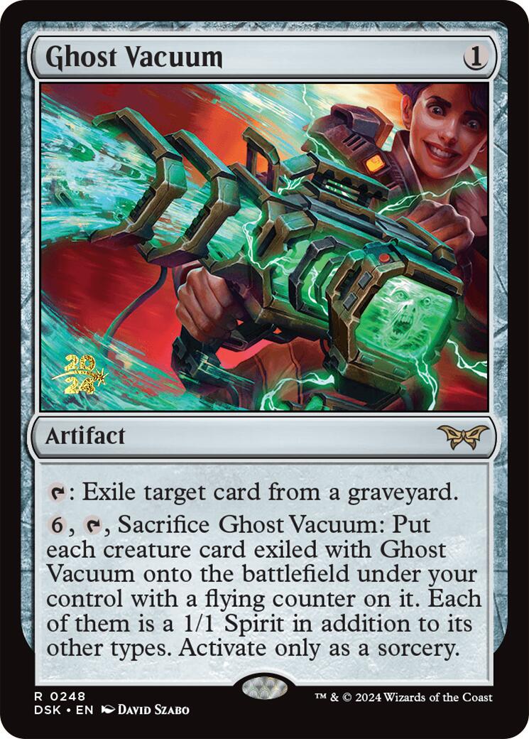 Ghost Vacuum [Duskmourn: House of Horror Prerelease Promos] | Shuffle n Cut Hobbies & Games