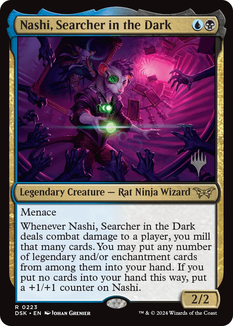 Nashi, Searcher in the Dark [Duskmourn: House of Horror Promos] | Shuffle n Cut Hobbies & Games