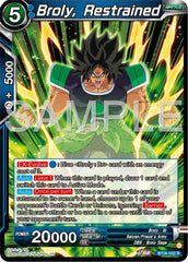 Broly, Restrained (BT26-052) [Ultimate Advent] | Shuffle n Cut Hobbies & Games