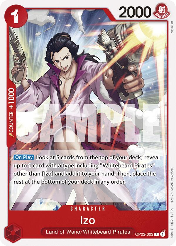 Izo [Starter Deck: RED Edward.Newgate] | Shuffle n Cut Hobbies & Games