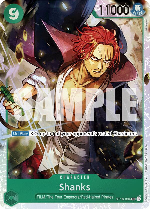 Shanks [Starter Deck: GREEN Uta] | Shuffle n Cut Hobbies & Games