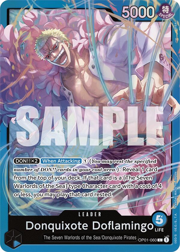 Donquixote Doflamingo [Starter Deck: BLUE Donquixote Doflamingo] | Shuffle n Cut Hobbies & Games