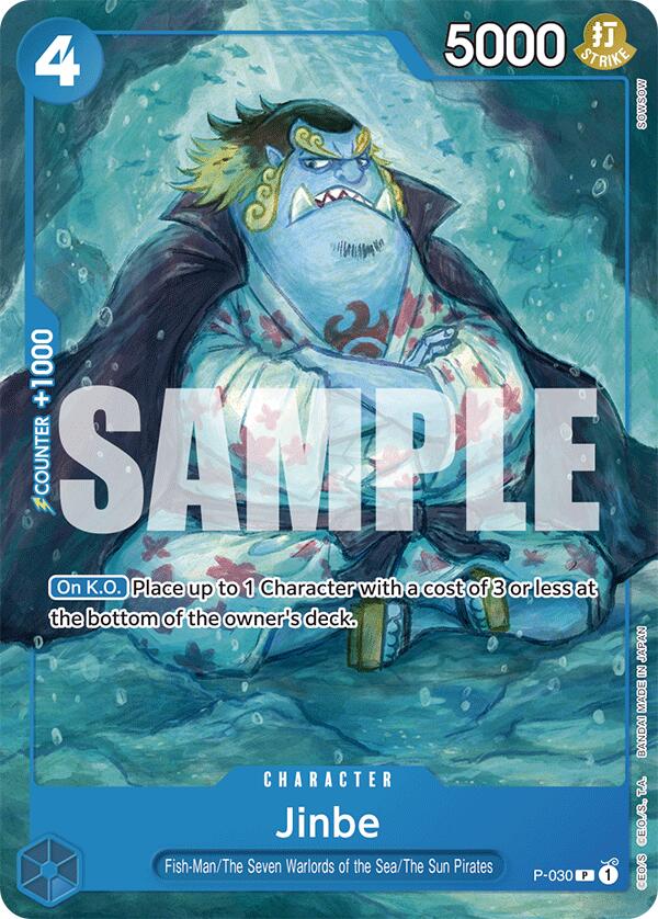 Jinbe [Starter Deck: BLUE Donquixote Doflamingo] | Shuffle n Cut Hobbies & Games