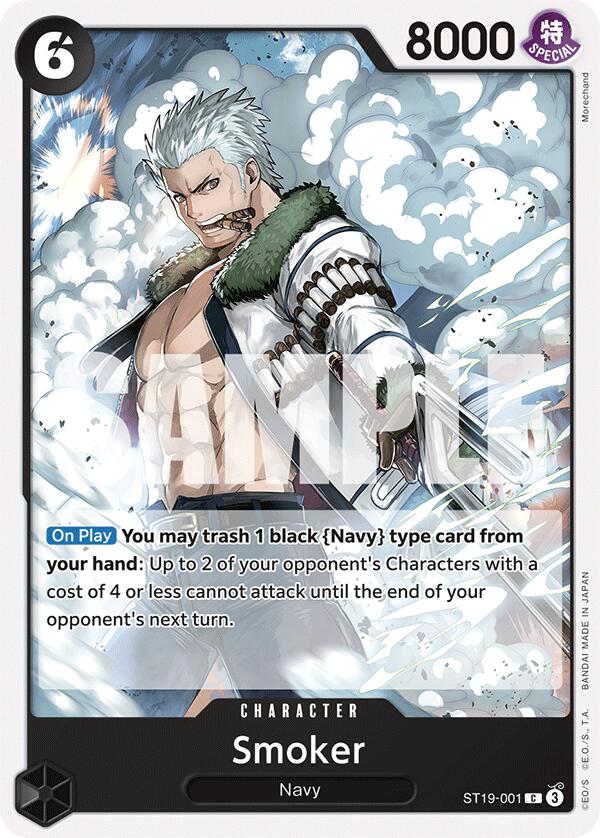 Smoker [Starter Deck: BLACK Smoker] | Shuffle n Cut Hobbies & Games