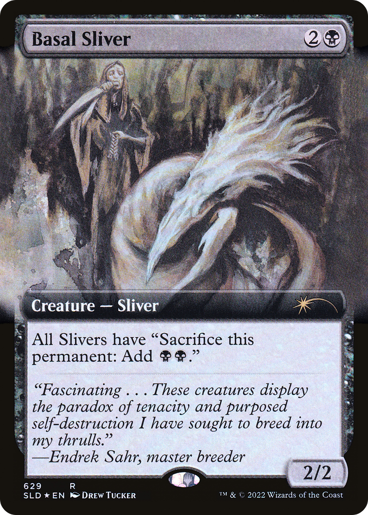 Basal Sliver (Extended Art) [Secret Lair Drop Promos] | Shuffle n Cut Hobbies & Games