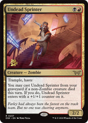 Undead Sprinter [Duskmourn: House of Horror Prerelease Promos] | Shuffle n Cut Hobbies & Games