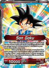 Son Goku // Son Goku & Android 18, Unexpected Tag Team (Alternate Art) (BT26-001) [Ultimate Advent] | Shuffle n Cut Hobbies & Games