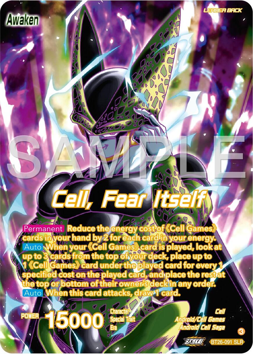 Cell // Cell, Fear Itself (Alternate Art) (BT26-091) [Ultimate Advent] | Shuffle n Cut Hobbies & Games