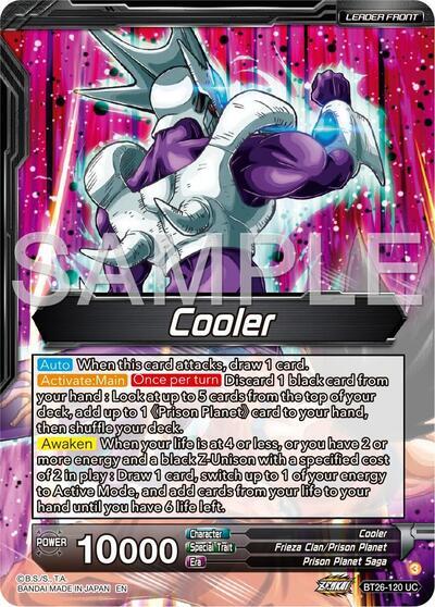 Cool // Golden Cooler, Dimension-Transcending Growth (Alternate Art) (BT26-120) [Ultimate Advent] | Shuffle n Cut Hobbies & Games