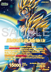 SS Son Goku // SS Son Goku & SS Son Gohan, Battling Father & Son (Alternate Art) (BT26-090) [Ultimate Advent] | Shuffle n Cut Hobbies & Games