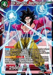 SS4 Son Goku, Rapid Reversal (Zenkai Series Tournament Pack Vol.9) (P-625) [Promotion Cards] | Shuffle n Cut Hobbies & Games