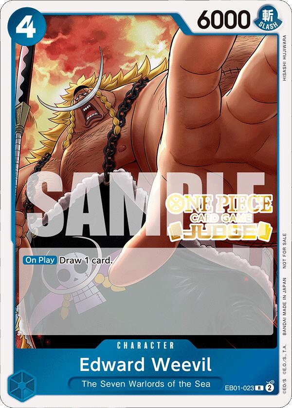 Edward Weevil (Judge Pack Vol. 4) [One Piece Promotion Cards] | Shuffle n Cut Hobbies & Games