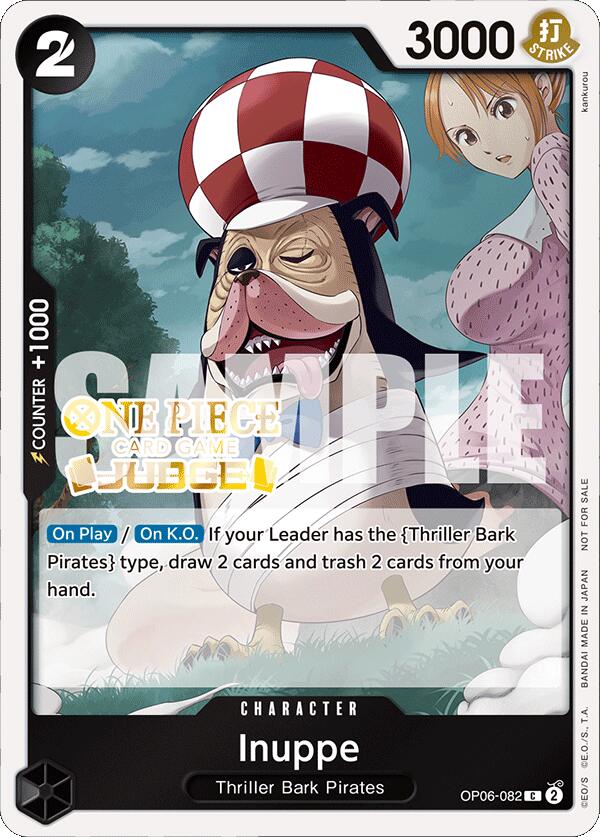 Inuppe (Judge Pack Vol. 4) [One Piece Promotion Cards] | Shuffle n Cut Hobbies & Games