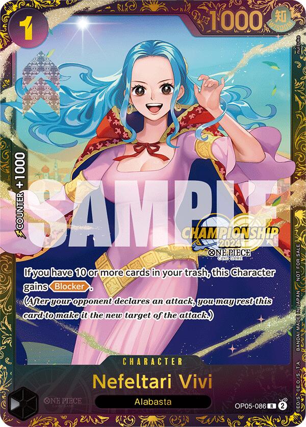 Nefeltari Vivi (October Championship 2024 Store Regionals) [One Piece Promotion Cards] | Shuffle n Cut Hobbies & Games