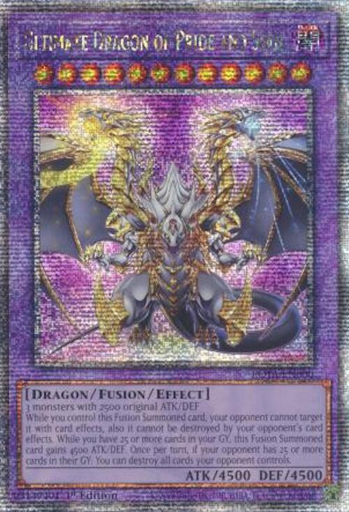 Ultimate Dragon of Pride and Soul [ROTA-EN000] Quarter Century Secret Rare | Shuffle n Cut Hobbies & Games