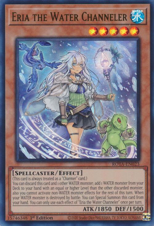 Eria the Water Channeler [ROTA-EN023] Ultra Rare | Shuffle n Cut Hobbies & Games