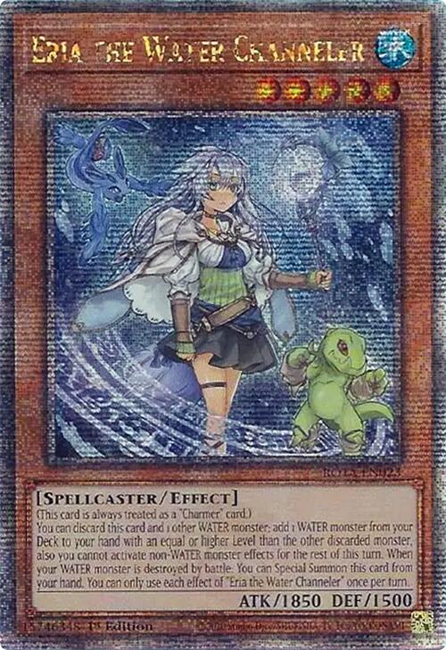 Eria the Water Channeler (Quarter Century Secret Rare) [ROTA-EN023] Quarter Century Secret Rare | Shuffle n Cut Hobbies & Games