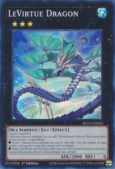 LeVirtue Dragon [ROTA-EN042] Super Rare | Shuffle n Cut Hobbies & Games