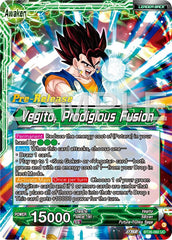 Son Goku & Vegeta // Vegito, Prodigious Fusion (BT26-060) [Ultimate Advent Prerelease Promos] | Shuffle n Cut Hobbies & Games