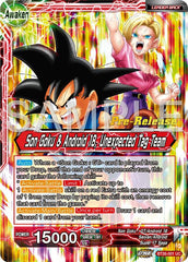 Son Goku // Son Goku & Android 18, Unexpected Tag Team (BT26-001) [Ultimate Advent Prerelease Promos] | Shuffle n Cut Hobbies & Games