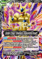 Cool // Golden Cooler, Dimension-Transcending Growth (BT26-120) [Ultimate Advent Prerelease Promos] | Shuffle n Cut Hobbies & Games