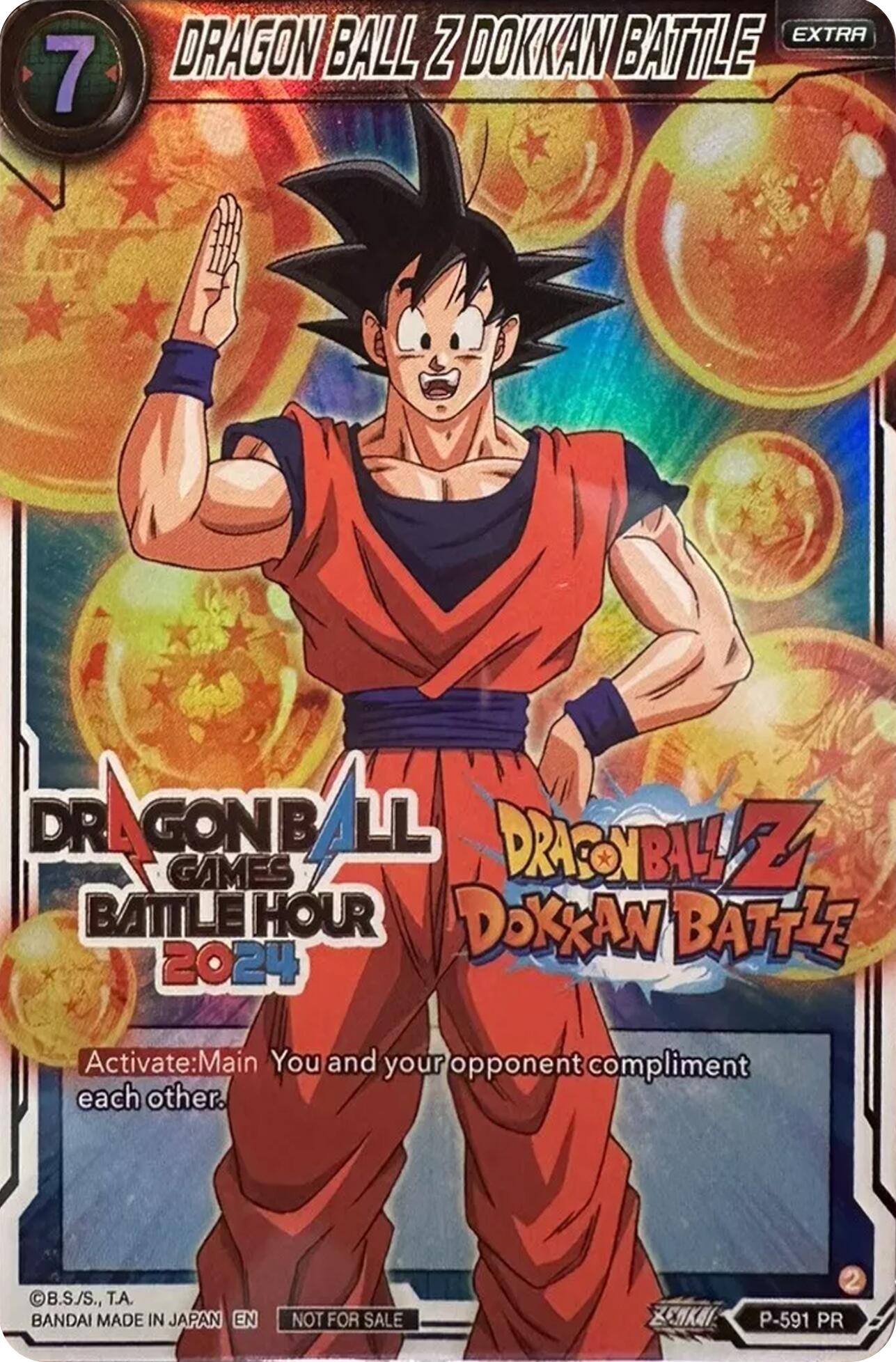 DRAGON BALL Z DOKKAN BATTLE (Dragon Ball Games Battle Hour 2024 Promo Card Set) (P-591) [Promotion Cards] | Shuffle n Cut Hobbies & Games