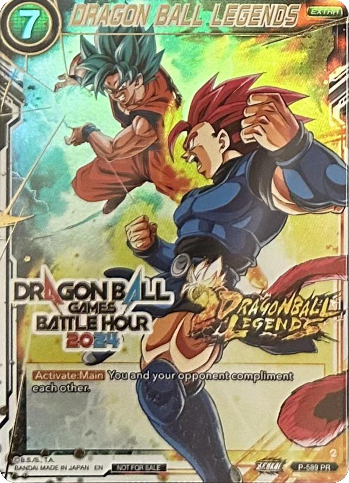 DRAGON BALL LEGENDS (Dragon Ball Games Battle Hour 2024 Promo Card Set) (P-589) [Promotion Cards] | Shuffle n Cut Hobbies & Games