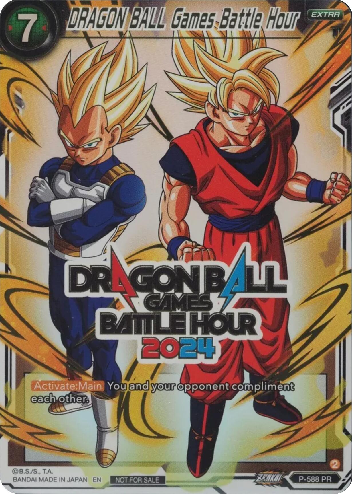 DRAGON BALL Games Battle Hour (Dragon Ball Games Battle Hour 2024 Promo Card Set) (P-588) [Promotion Cards] | Shuffle n Cut Hobbies & Games