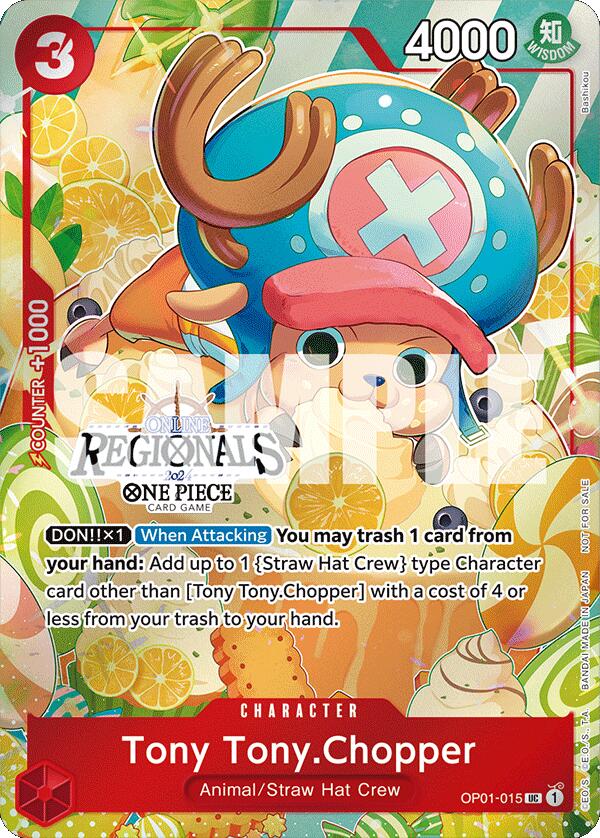 Tony Tony.Chopper (Online Regional 2024 Vol. 3) [One Piece Promotion Cards] | Shuffle n Cut Hobbies & Games