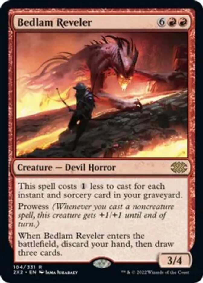 Bedlam Reveler [Double Masters 2022] | Shuffle n Cut Hobbies & Games