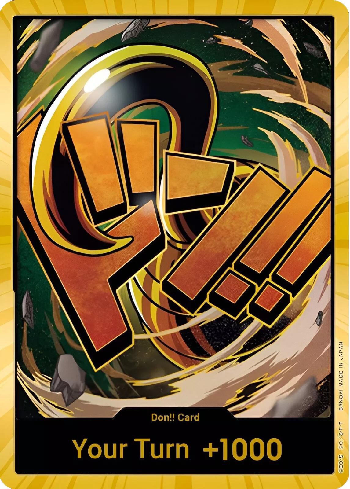 DON!! Card (Crocodile) (Gold) [Premium Booster -The Best-] | Shuffle n Cut Hobbies & Games