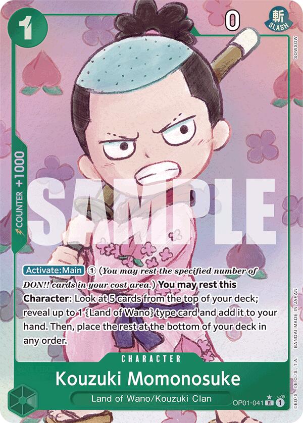 Kouzuki Momonosuke (Alternate Art) [Premium Booster -The Best-] | Shuffle n Cut Hobbies & Games