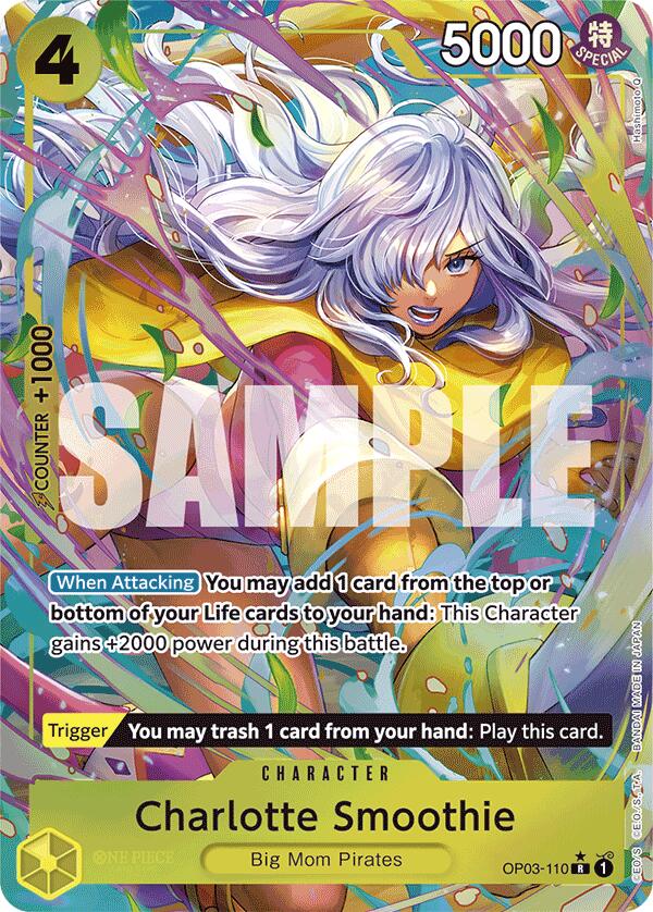 Charlotte Smoothie (Alternate Art) [Premium Booster -The Best-] | Shuffle n Cut Hobbies & Games