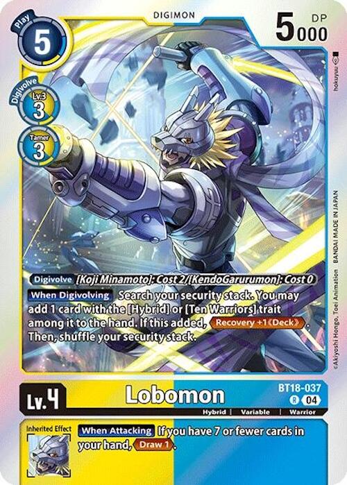 Lobomon [BT18-037] [Release Special Booster 2.0] | Shuffle n Cut Hobbies & Games