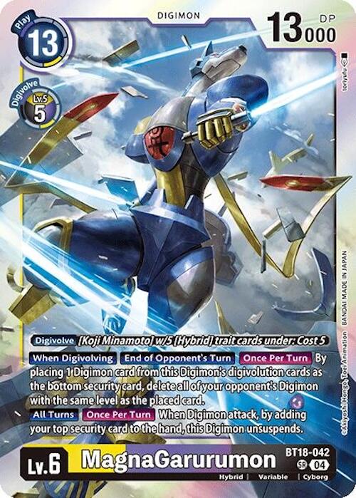 MagnaGarurumon [BT18-042] [Release Special Booster 2.0] | Shuffle n Cut Hobbies & Games